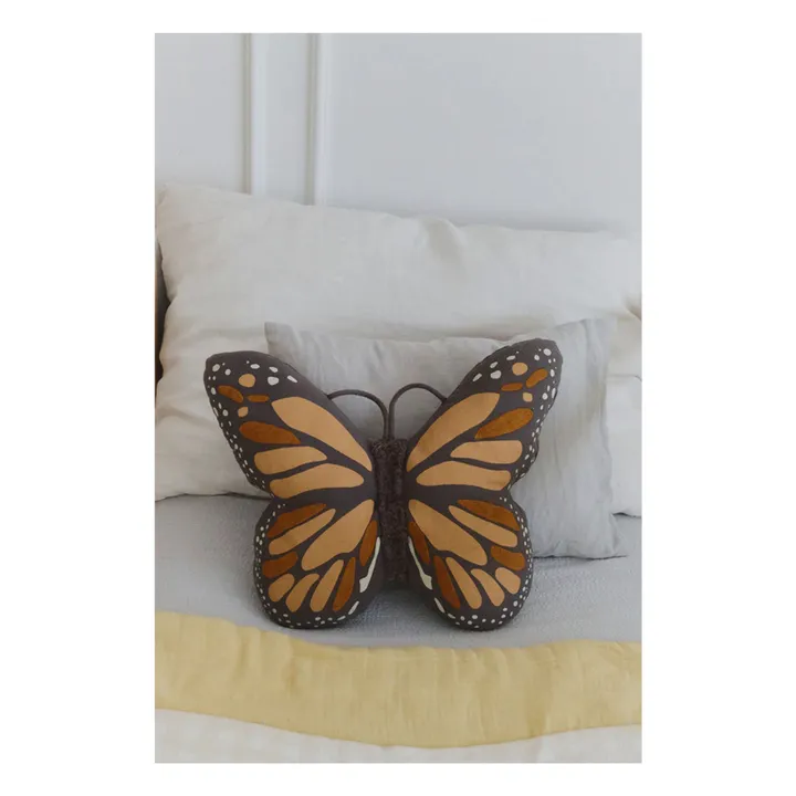 Coussin Papillon | Orange- Image produit n°2