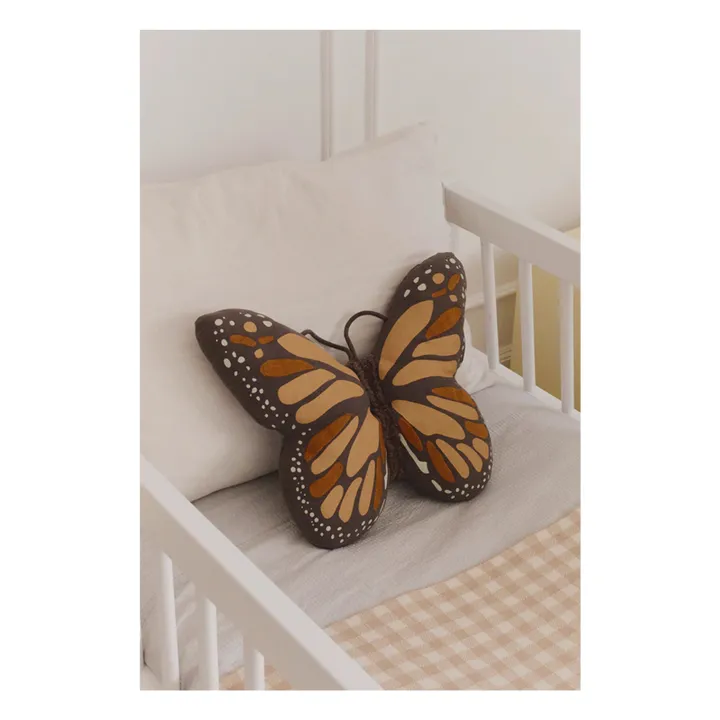 Coussin Papillon | Orange- Image produit n°1