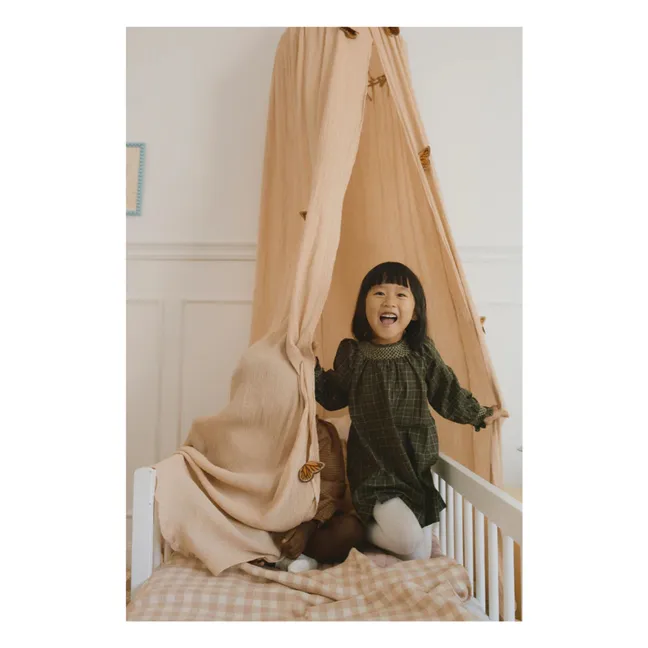 Copriletto Farfalle | Blush