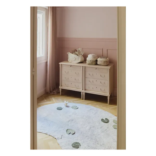 Cestino portaoggetti Swan | Bianco