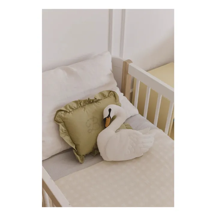 Coussin Cygne | Blanc- Image produit n°1