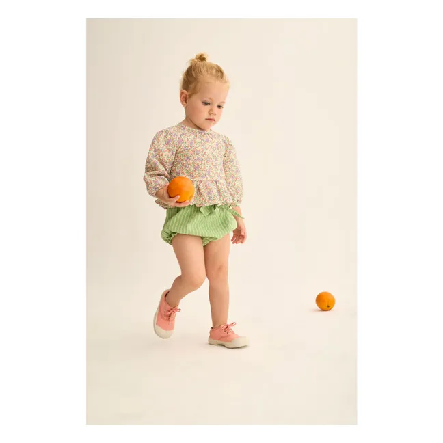 Alize Striped Bloomer | Meadow Green