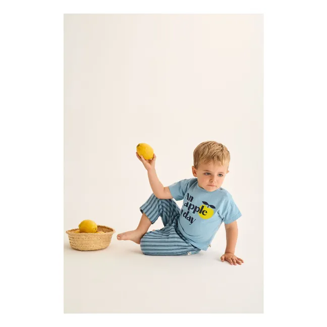 T-shirt Bob | Bleu ciel