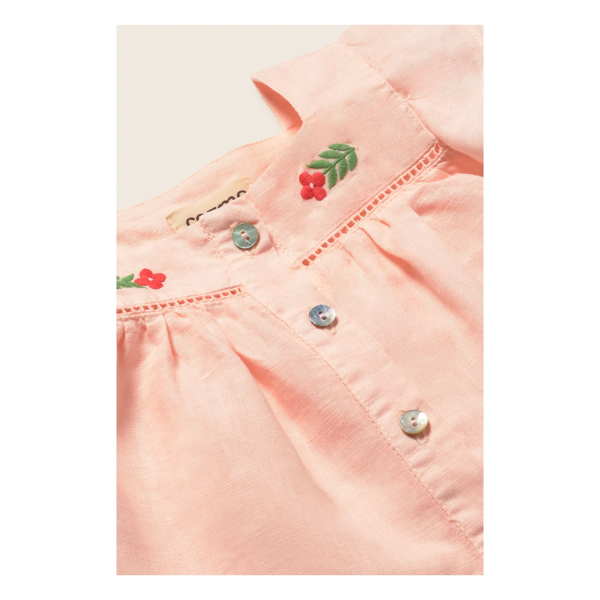 Top Vivi Lin | Rose poudré- Image produit n°1