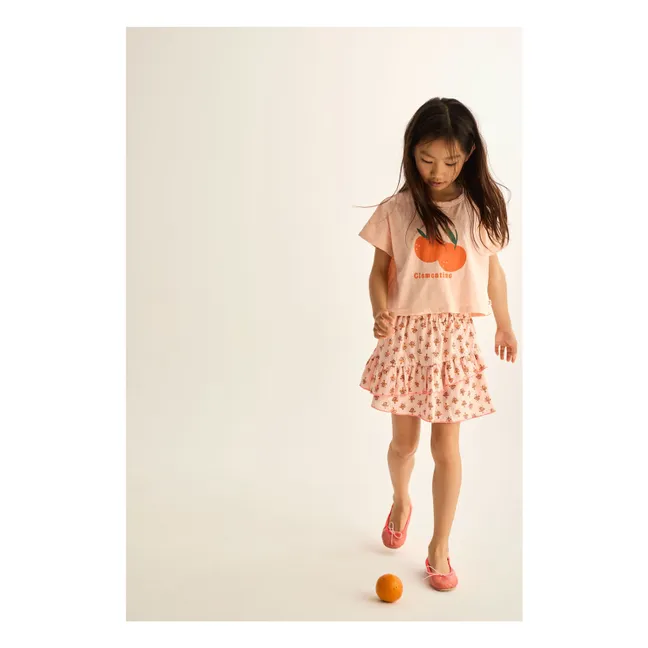 T-shirt Syra Clémentine | Rose poudré