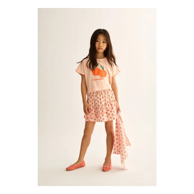 T-shirt Syra Clémentine | Rose poudré