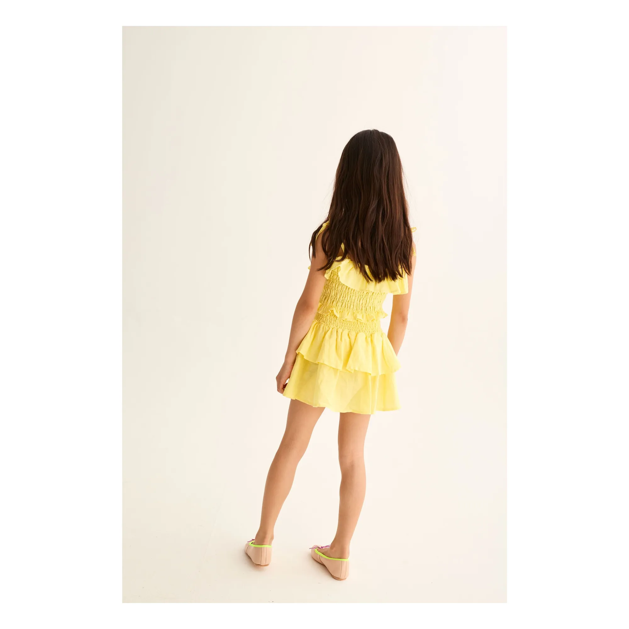 Jupe Sintra Lin | Jaune- Image produit n°3