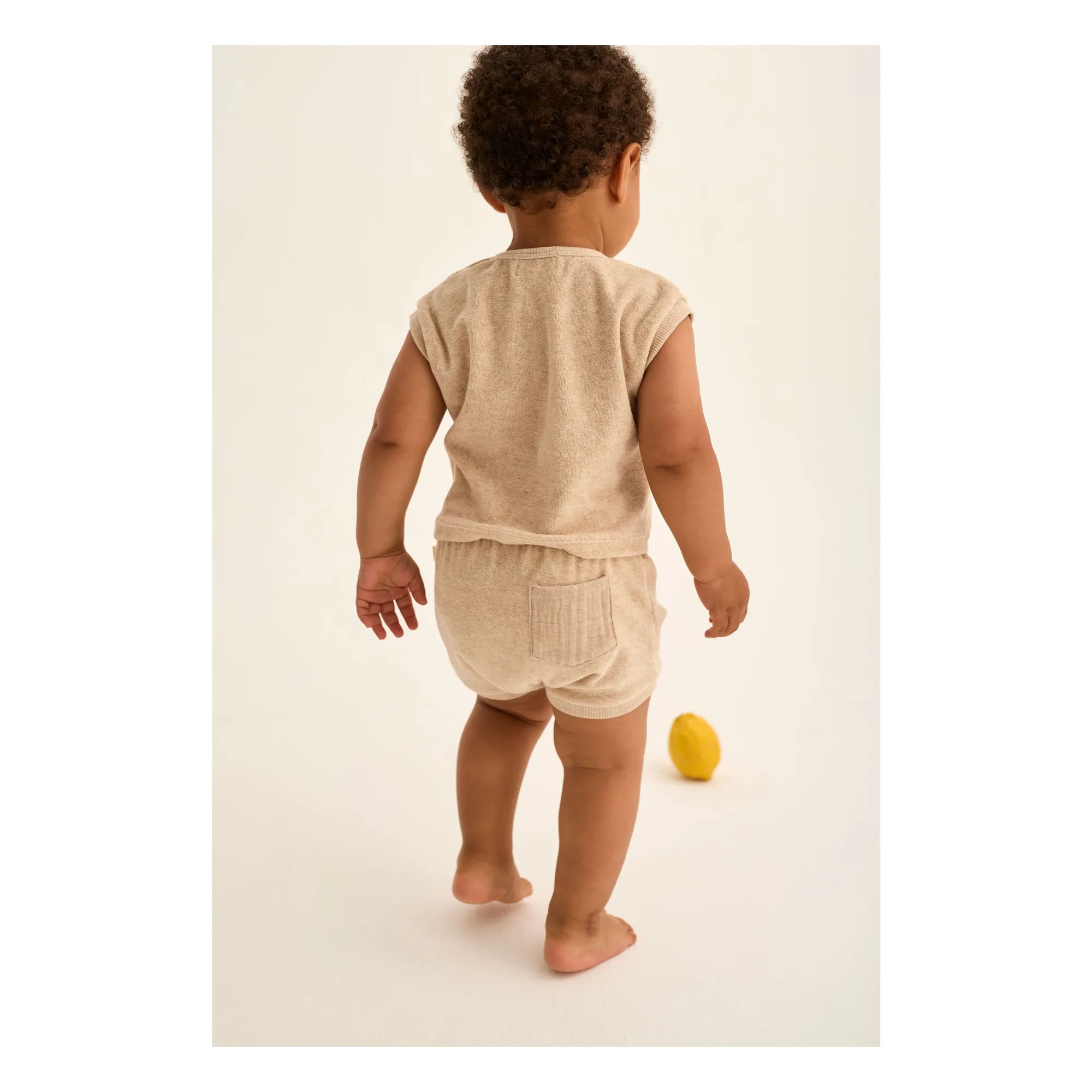 Short Rowan Eponge | Beige- Image produit n°1