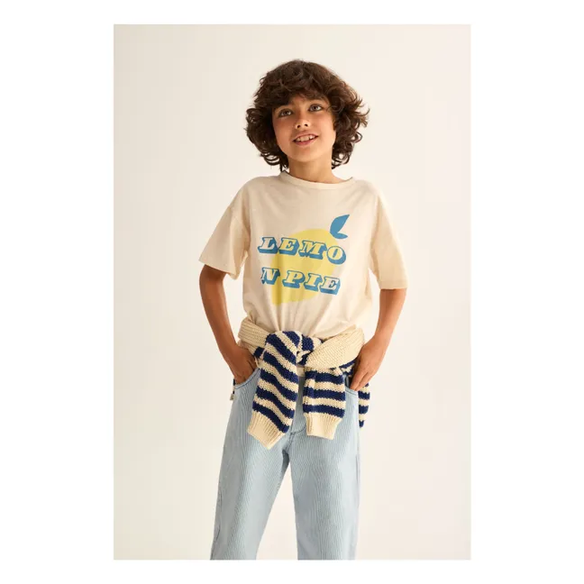 T-shirt Olmo Citron | Ivoire