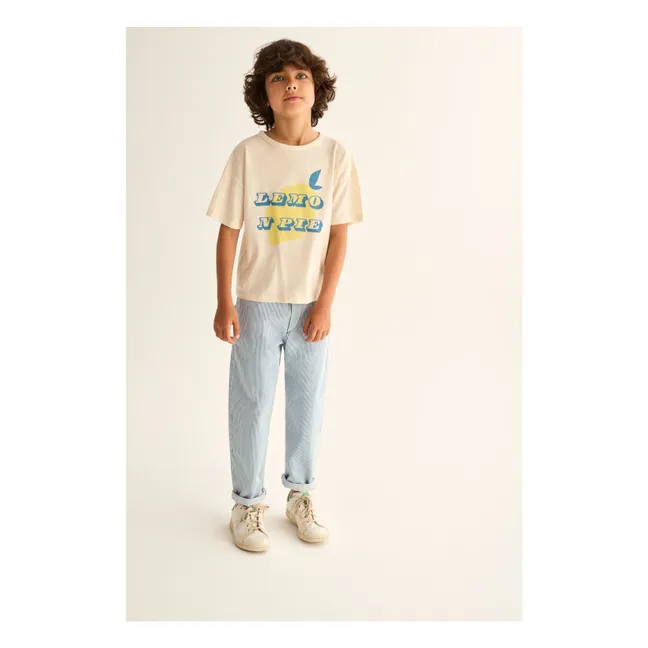 T-shirt Olmo Citron | Ivoire