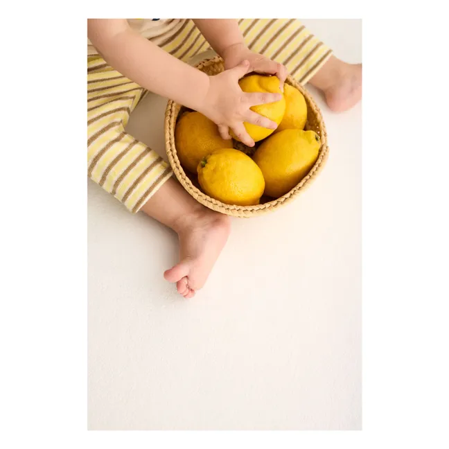 Legging Jasper Rayé Eponge | Jaune