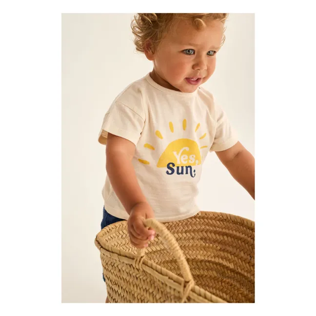 T-shirt Ian Soleil | Ivoire