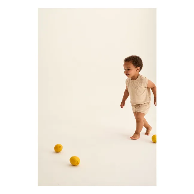 T-shirt Gage Eponge | Beige