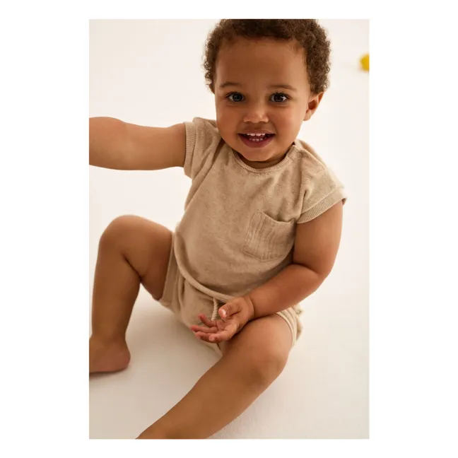 T-shirt Gage Eponge | Beige