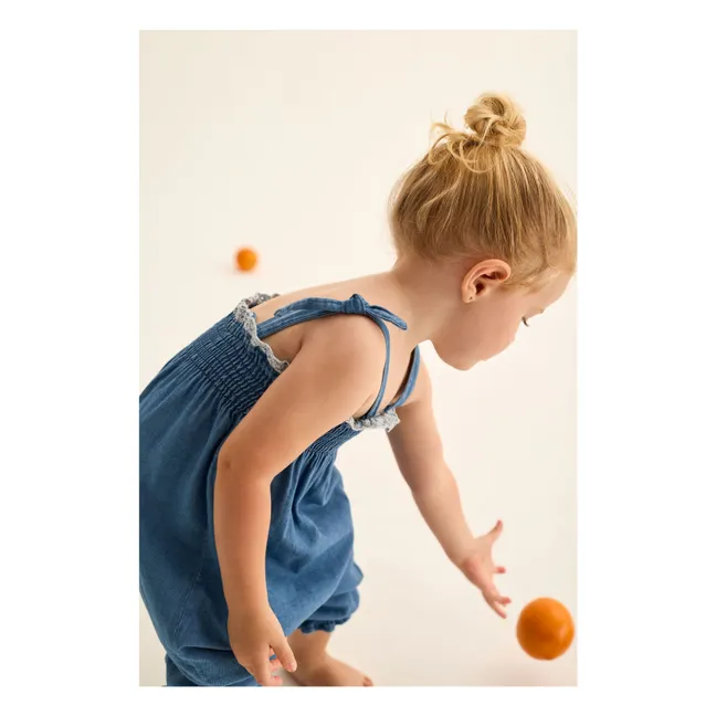 Combinaison Denim Dora  | Bleu