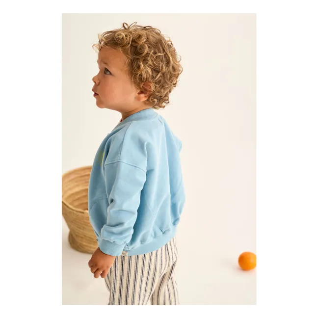 Berlin Jacket Lemon Organic Cotton | Light blue