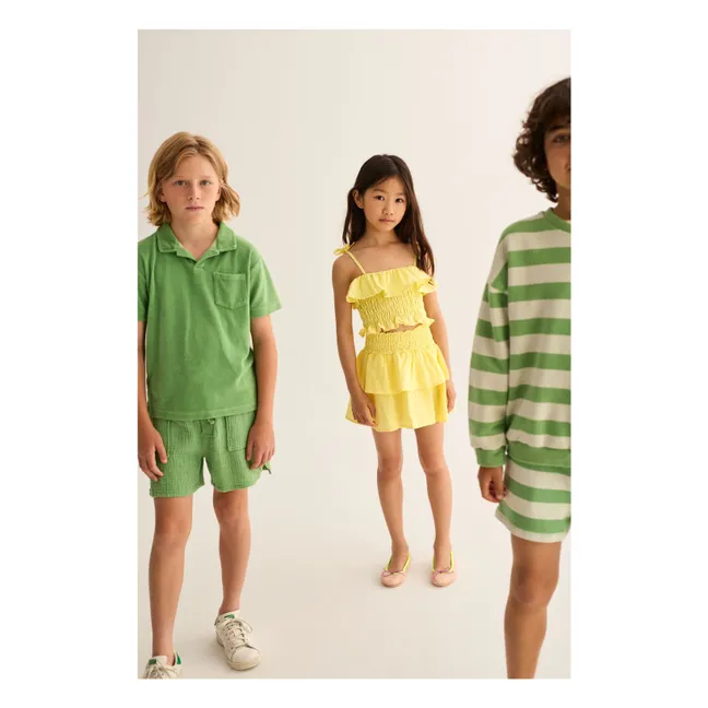 Top Bellis Linen | Yellow