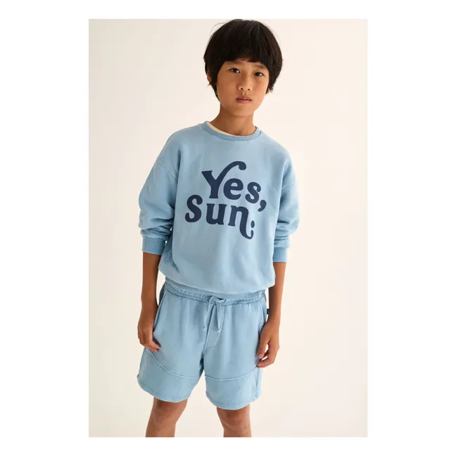 Sudadera Atlas Yes Sun | Azul Cielo