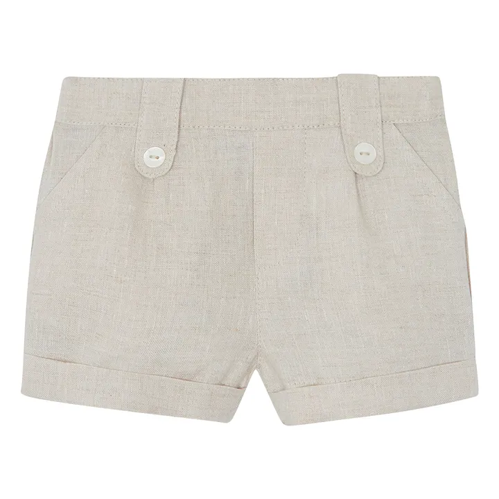 Short Lin Bébé | Sable- Image produit n°0