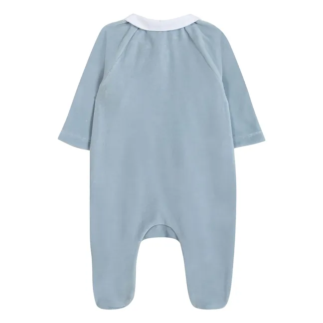 Pyjama ABC | Bleu gris