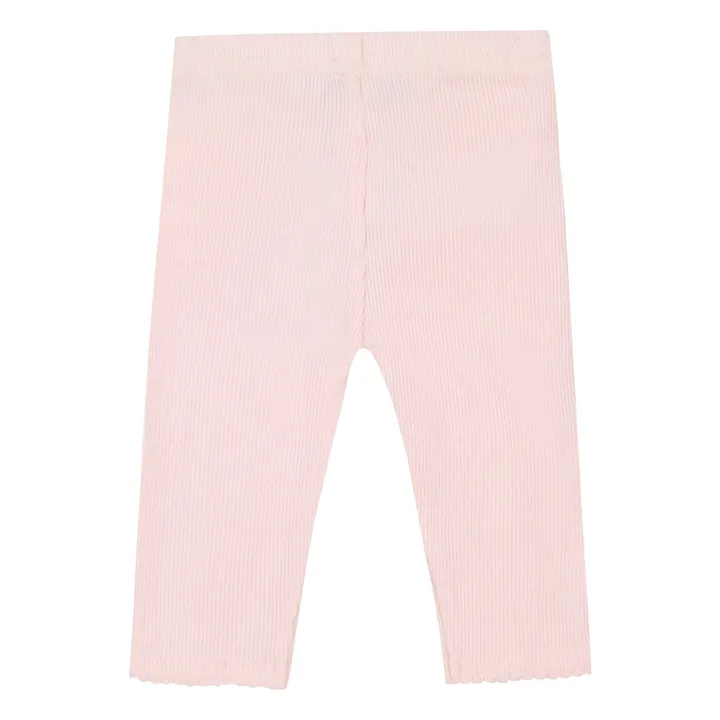 Legging Côtelé | Rose pâle- Image produit n°2