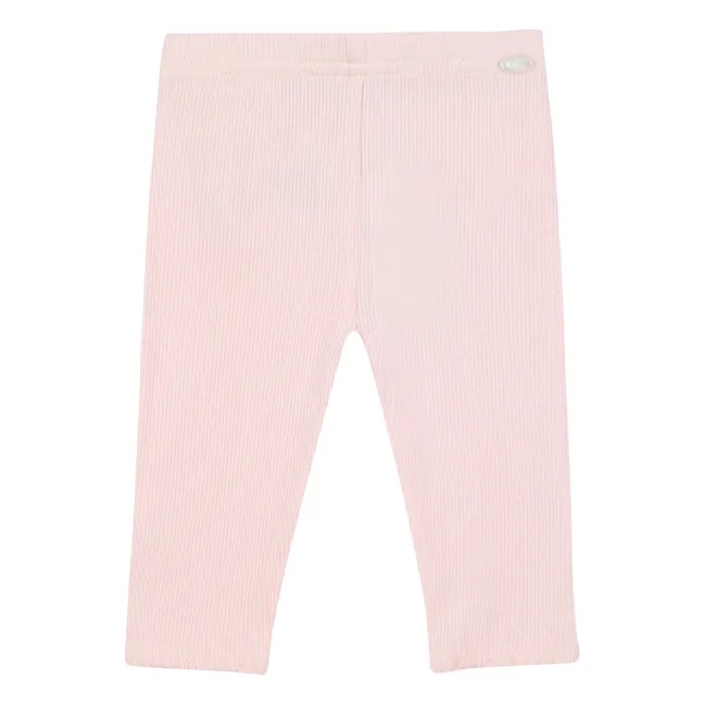 Legging Côtelé | Rose pâle