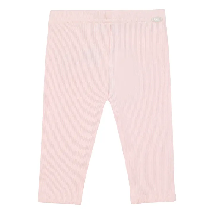 Legging Côtelé | Rose pâle- Image produit n°0