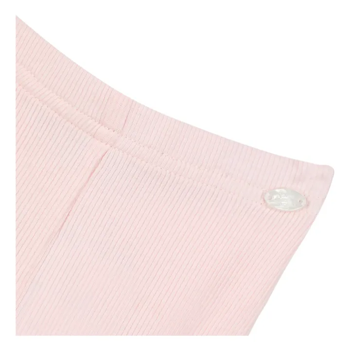 Legging Côtelé | Rose pâle- Image produit n°1