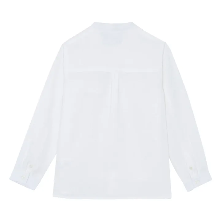 Chemise Lin | Blanc- Image produit n°4