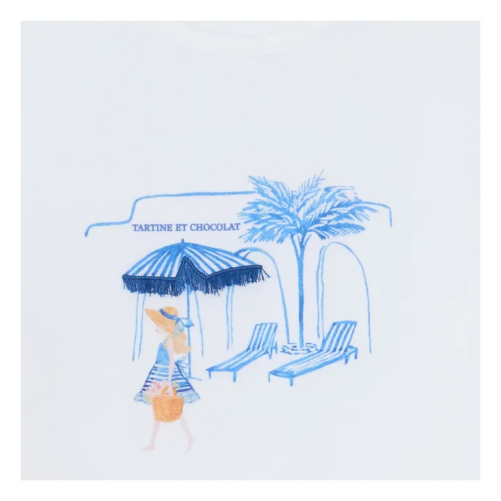 Camiseta de playa | Azul- Imagen del producto n°3