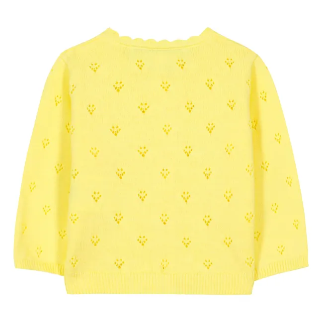 Chaqueta de punto | Amarillo