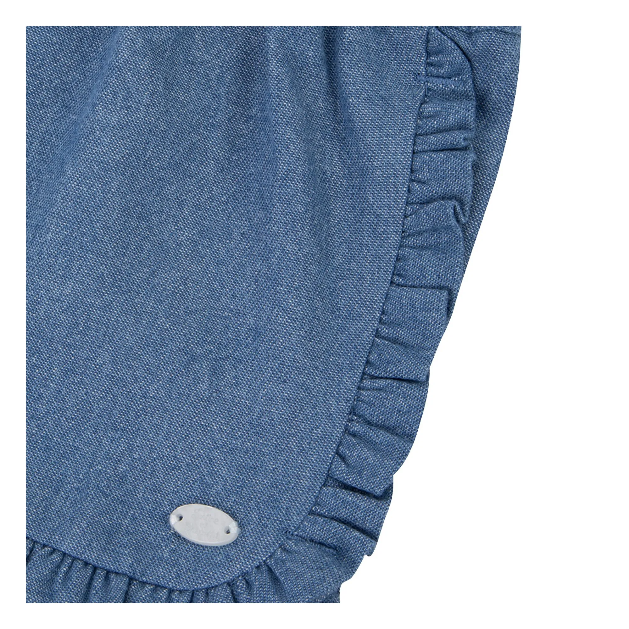 Short Volants | Bleu jean- Image produit n°3