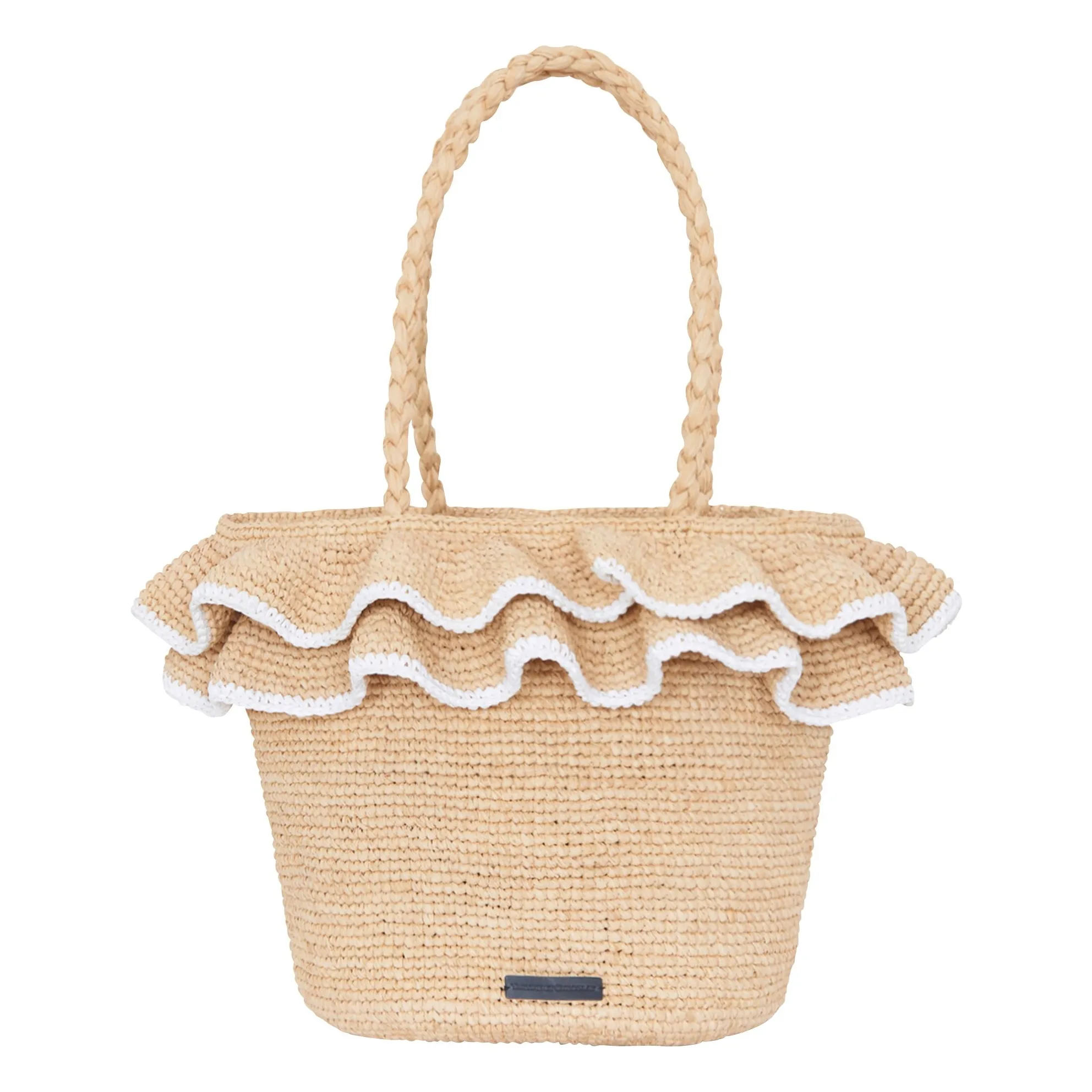 Panier Volants Raphia | Naturel- Image produit n°0