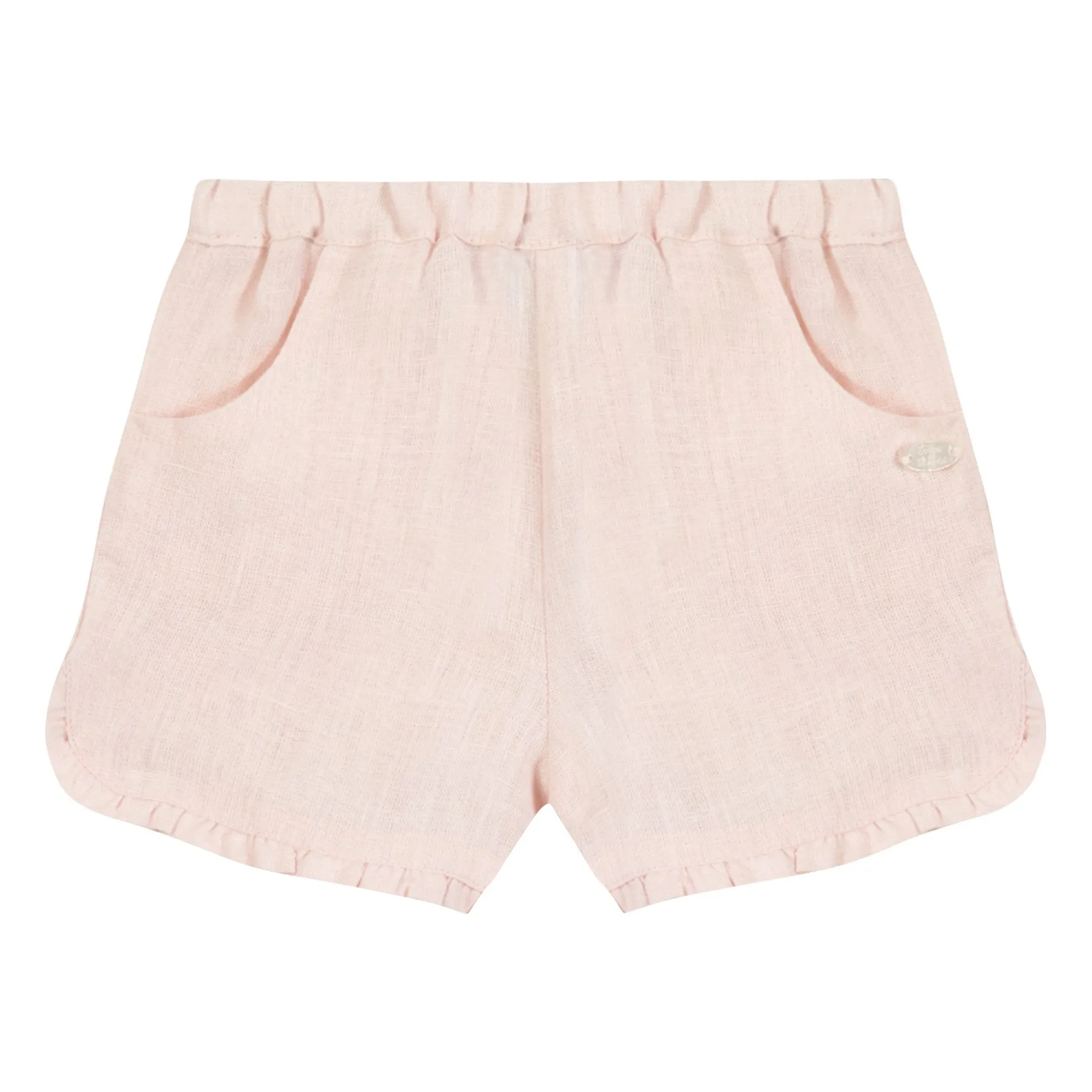 Tartine Et Chocolat Pale Pink Short Fronces