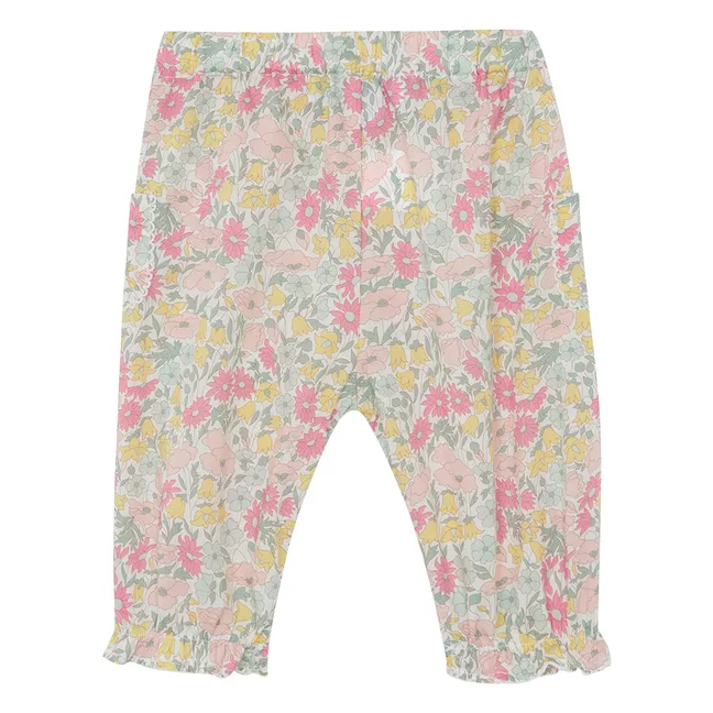 Pantalon Volants Liberty | Jaune