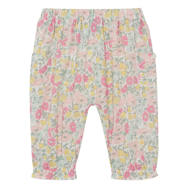 Pantalones con volantes Liberty | Amarillo
