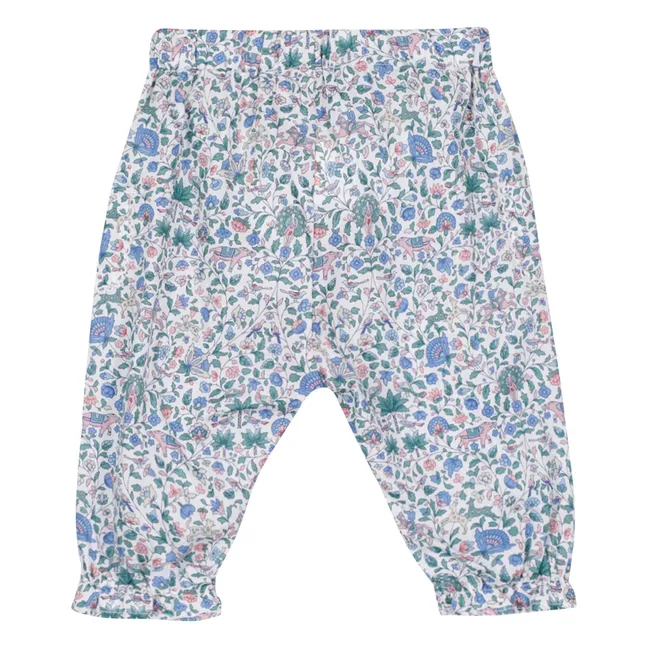 Pantalon Volants Liberty | Blanc