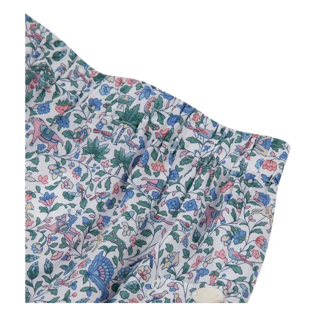 Pantalones con volantes Liberty | Blanco