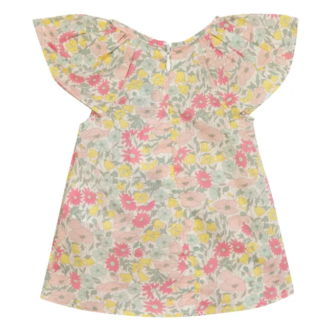 Blusa con estampado floral | Amarillo
