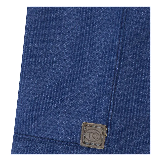 Bolsillos cortos | Azul índigo