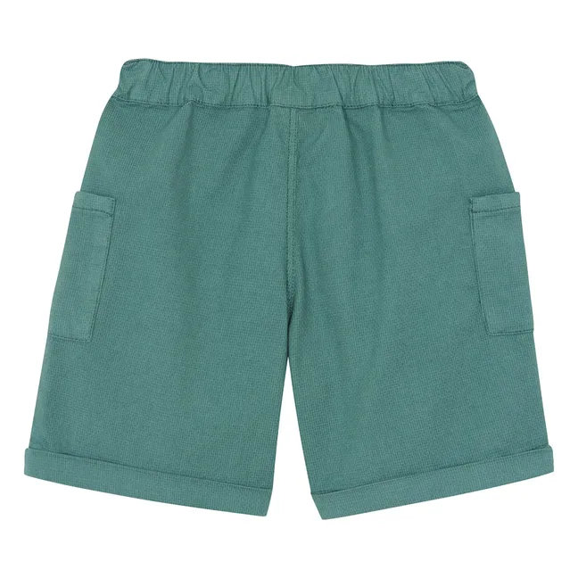 Short Poches | Vert céladon