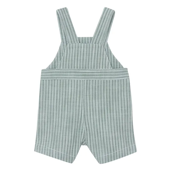 Salopette Rayée | Khaki