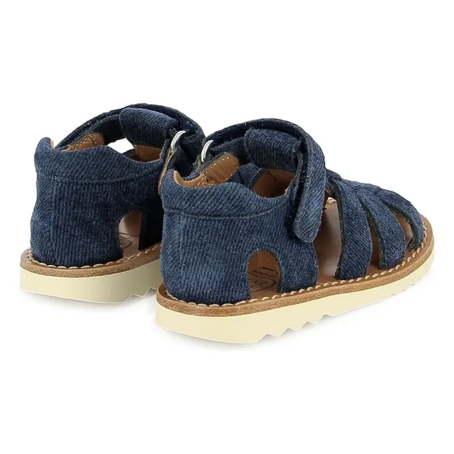 Waff Papy Sandalen | Denim