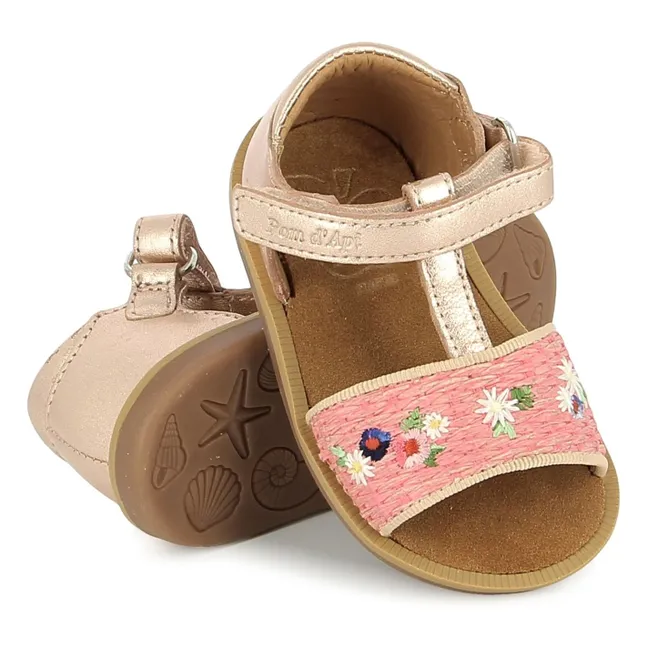 Air Natur Fleurs sandals | Pink