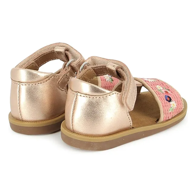 Sandalias Air Natur Flowers | Rosa