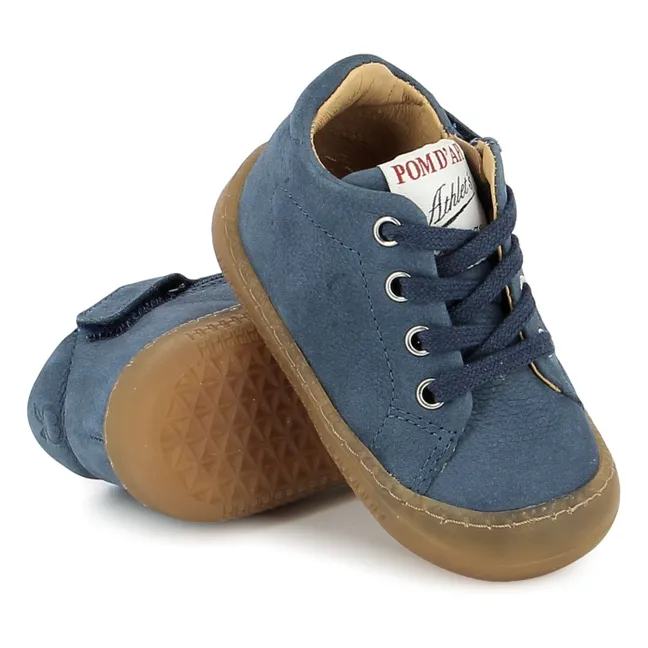 Yaka Walk Nubuck booties | Denim blue