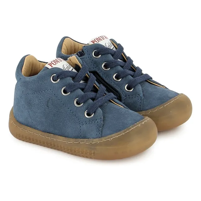 Botillons Yaka Walk Nubuck | Bleu jean