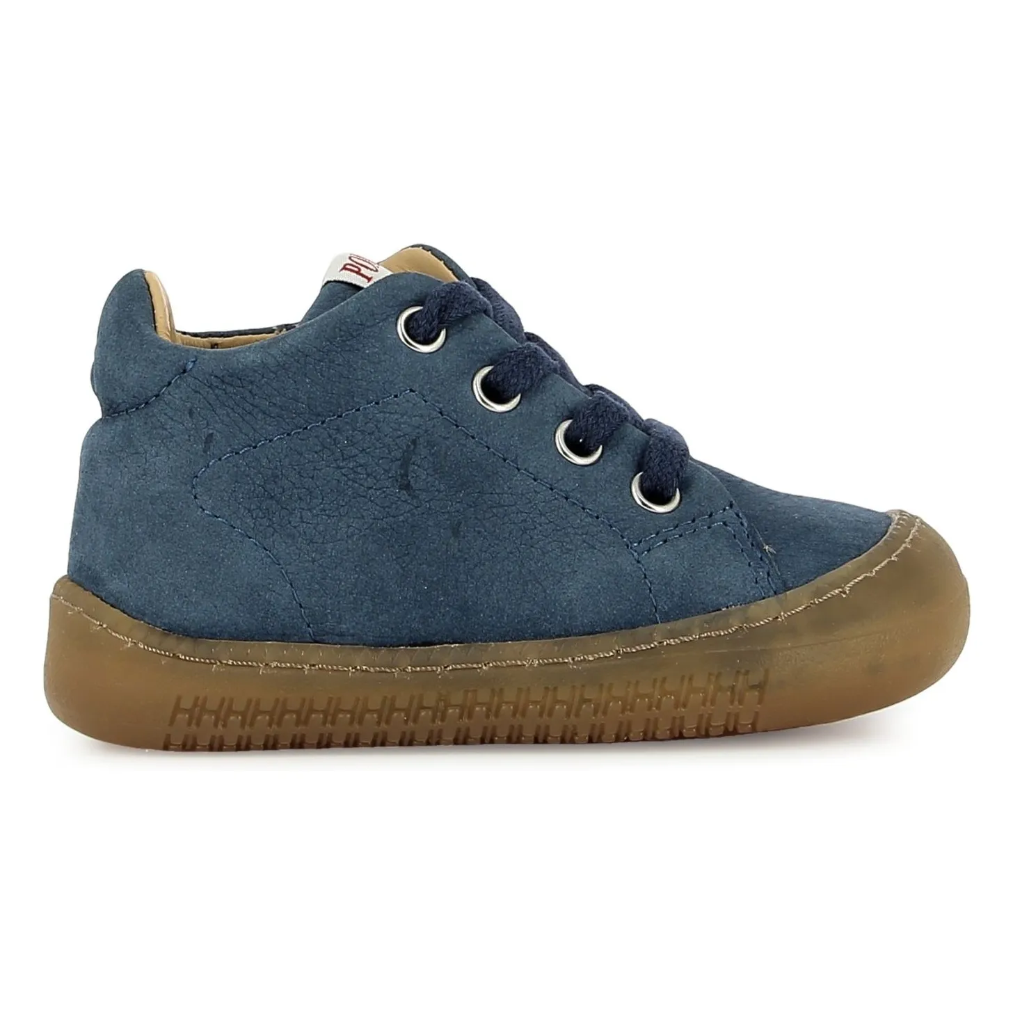 Pom D'api Denim Blue Yaka Walk Nubuck Booties