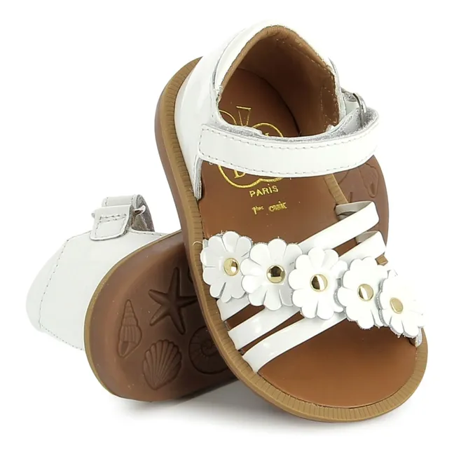 Sandales Poppy Multi Flo | Blanc