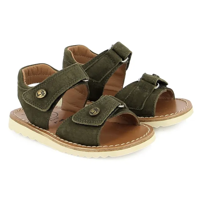 Sandales Waff Easy Nubuck | Khaki